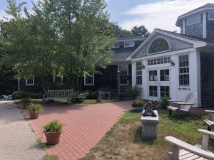 Cross Mills' Library in Charlestown, RI